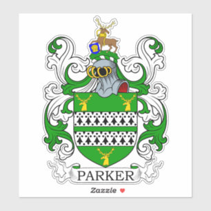 Pegatina Parker Family Crest