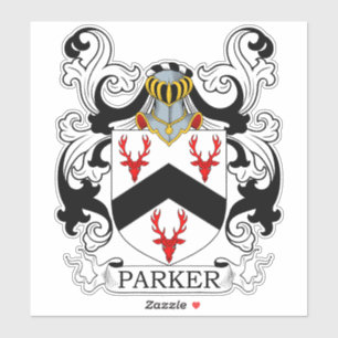 Pegatina Parker Family Crest