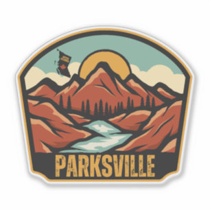 Pegatina Parksville, Columbia Británica