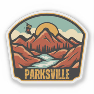 Pegatina Parksville, Columbia Británica