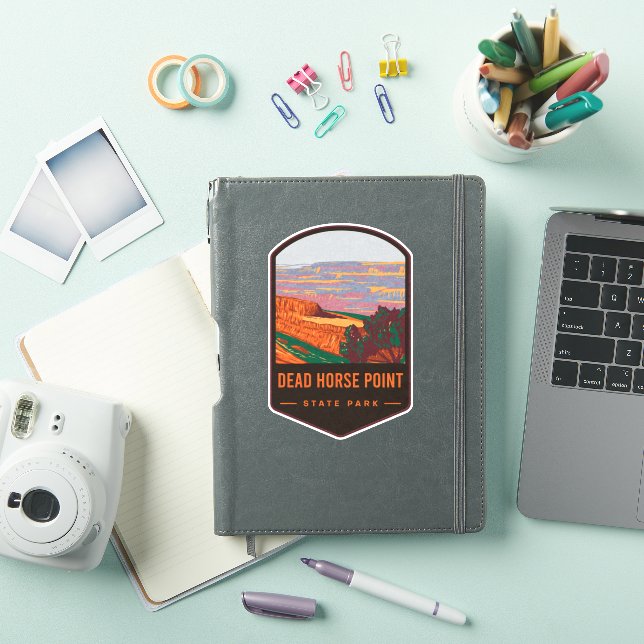 Pegatina Parque Estatal Deed Horse Point (Funda para iPad)