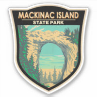 Parque estatal Isla Mackinac Rock Arco Michigan