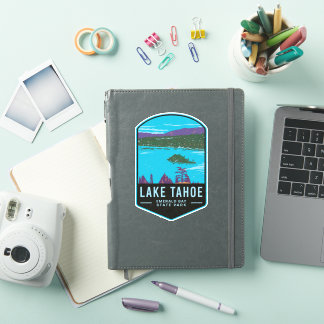 Pegatina Parque Estatal Lake Tahoe Emerald Bay