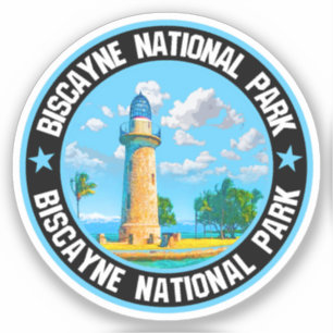 Pegatina Parque nacional de Biscayne