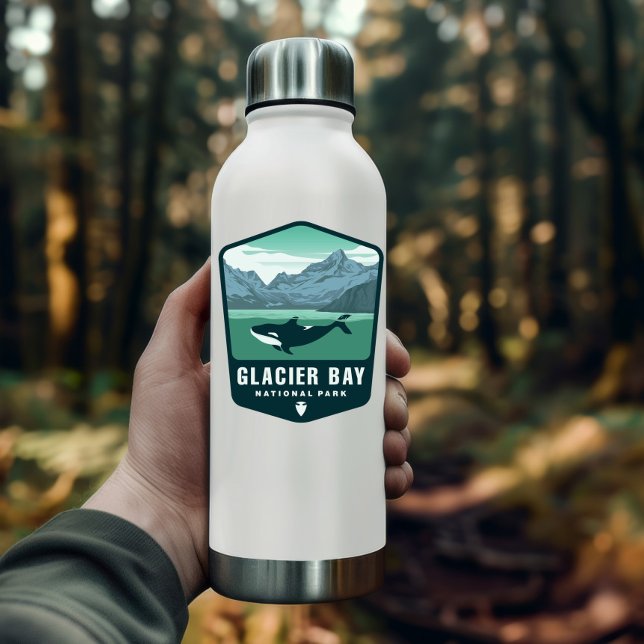 Pegatina Parque nacional de la Bahía de los Glaciares | Peg (Glacier Bay National Park Sticker)