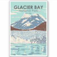 Parque nacional de la Bahía del Glaciar Alaska Vin