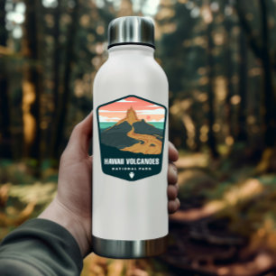 Pegatina Parque nacional de los Volcanes de Hawái Pegatin