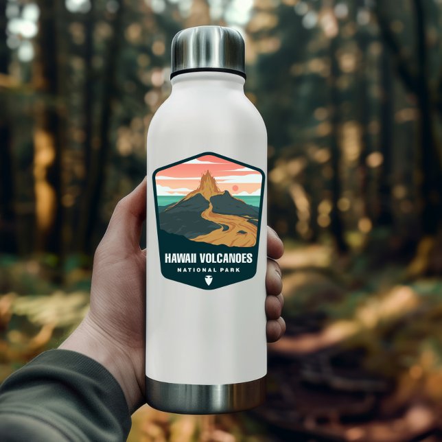 Pegatina Parque nacional de los Volcanes de Hawái | Pegatin (Hawaii Volcanoes National Park Sticker)