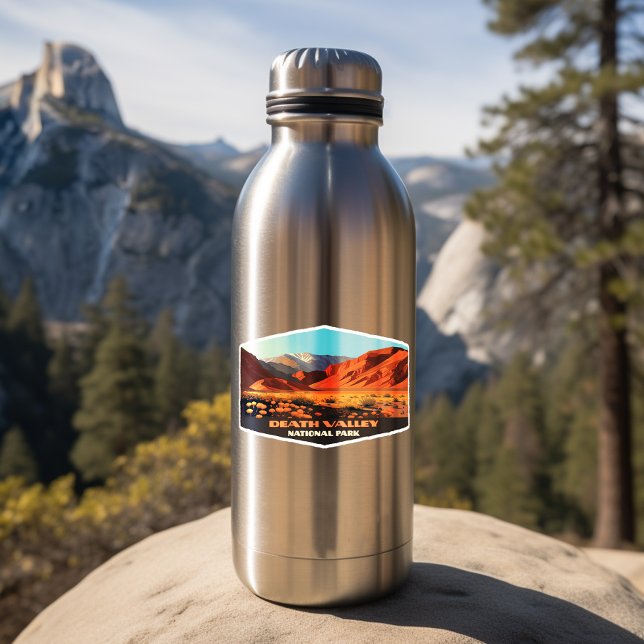 Pegatina Parque Nacional Death Valley Poppies California (Subido por el creador)