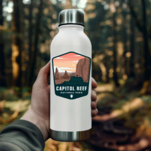 Pegatina Parque nacional del Arrecife Capital Utah   Pegati