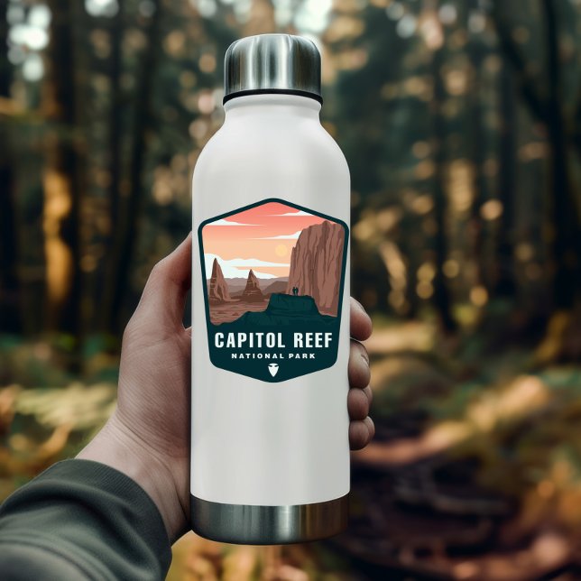 Pegatina Parque nacional del Arrecife Capital Utah | Pegati (Capitol Reef National Park Sticker)