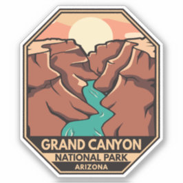 Pegatina Parque nacional del Gran Cañón