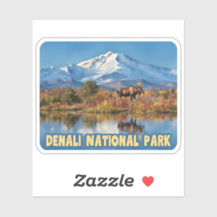 Pegatina Parque nacional Denali