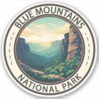Parque nacional Montañas Azules Australia Vintage