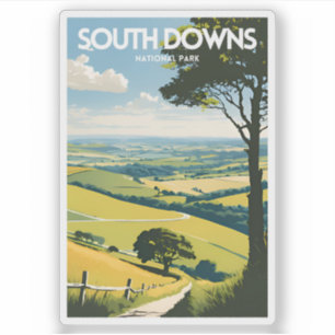 Pegatina Parque nacional South Downs