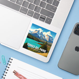 Pegatina Parque nacional Torres Del Paine Chile