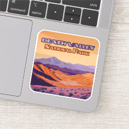 Pegatina Parque nacional Valle de la Muerte California Neva
