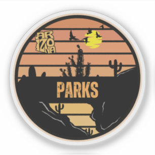 Pegatina Parques, Arizona