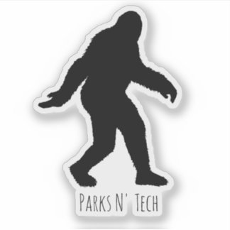 Pegatina Parques N' Tech Bigfoot