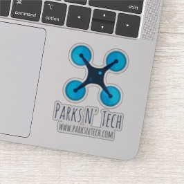 Pegatina Parques N' Tech Quadcopter 2