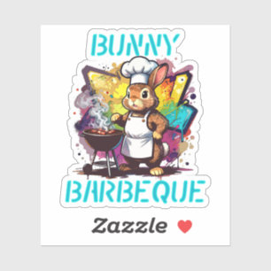 Pegatina Parrillada de Bunny