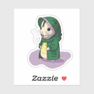 Pegatina Parsley the Rat