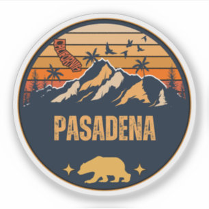 Pegatina Pasadena, California