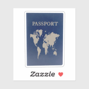 Pegatina Pasaporte