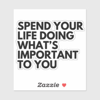 Pegatina Pasar tu vida