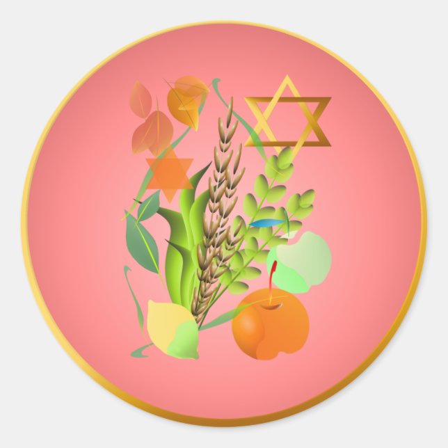 Pegatina Passover Seder_2 (Anverso)