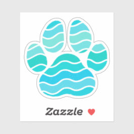 Pegatina Pasta de onda