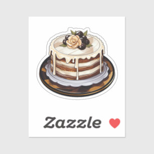 Pegatina pastel personalizado