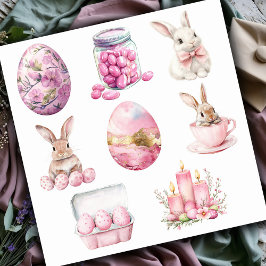Pegatina Pastel Pink Set 1 Pascua