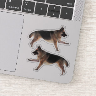 Pegatina Pastor alemán magnífico