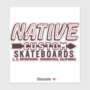 PEGATINA PATINAJE NATIVO