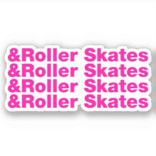 Pegatina Patines y patines