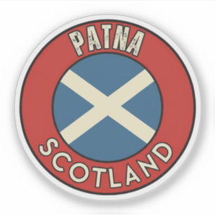 Pegatina Patna, Escocia