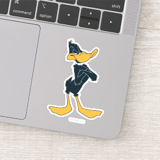 Pegatina Pato DAFFY™ con los brazos cruzados