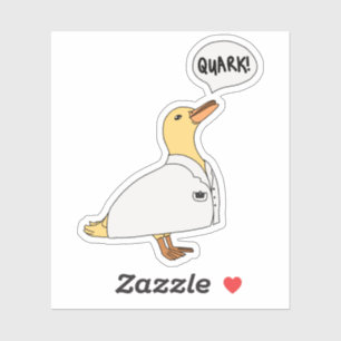 Pegatina Pato de Física