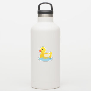 Pegatina Pato de goma amarillo