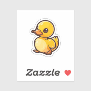 Pegatina pato personalizado
