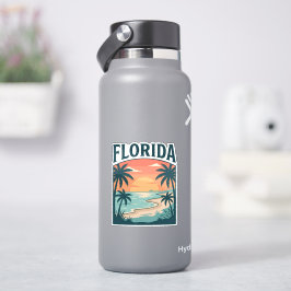 Pegatina Patrimonio costero de Florida