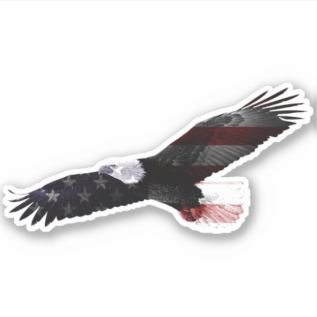 PEGATINA PATRIOT EAGLE (Anverso)