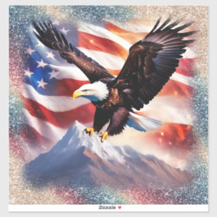 Pegatina Patriotic Eagle Vinyl
