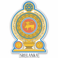 Patriótico del Emblema Nacional de Sri Lanka