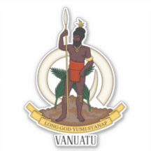 Patriótico Del Escudo Nacional De Armas De Vanuatu