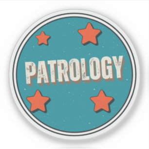 Pegatina Patrología