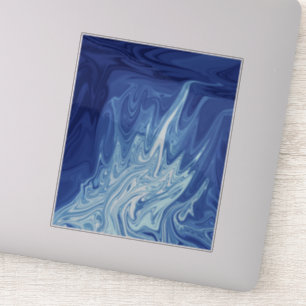 Pegatina Patrón abstracto de acuarela