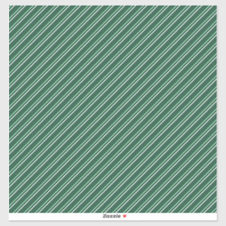 Pegatina Patrón blanco verde