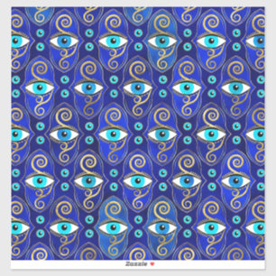 Pegatina Patrón de Encanto Ojo Mal